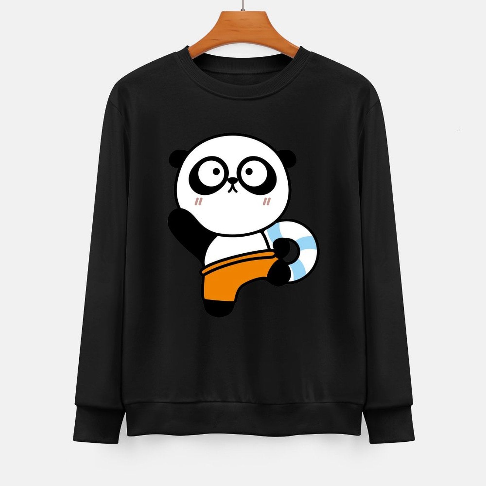 Front Patterned Long Sleeve TopCleanCut TrueComfort